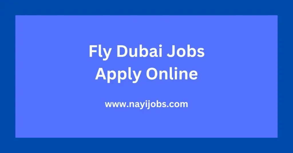 Fly Dubai jobs